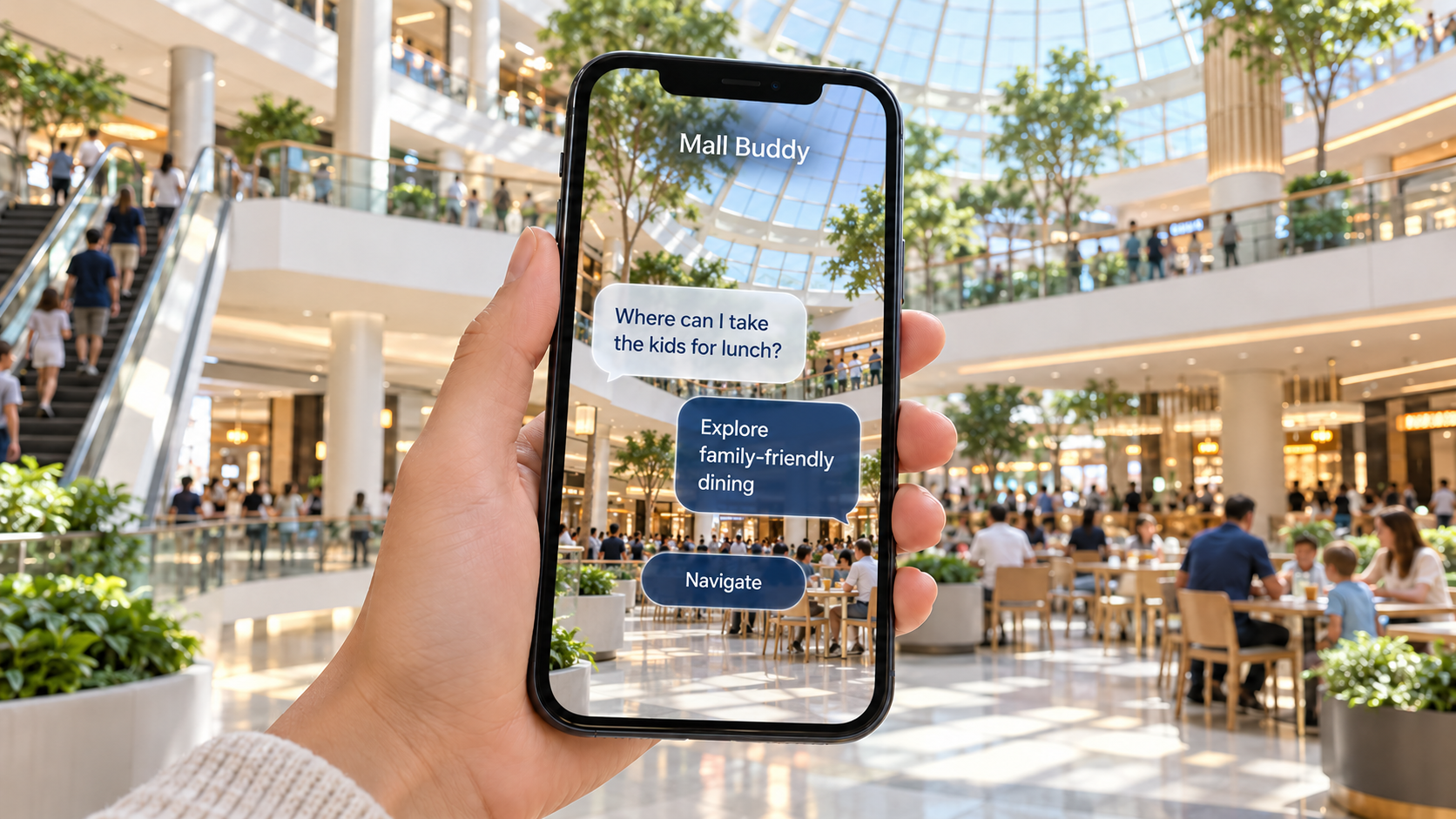 Illustrative Mall Buddy